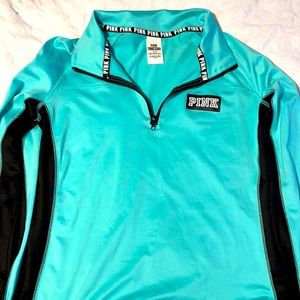 Pink Victoria’s Secret sweatshirt. Size L